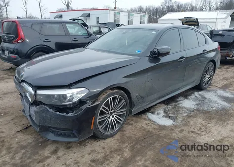 2020 BMW 540I xDrive from USA, damaged, VIN WBAJS3C02LCE53485